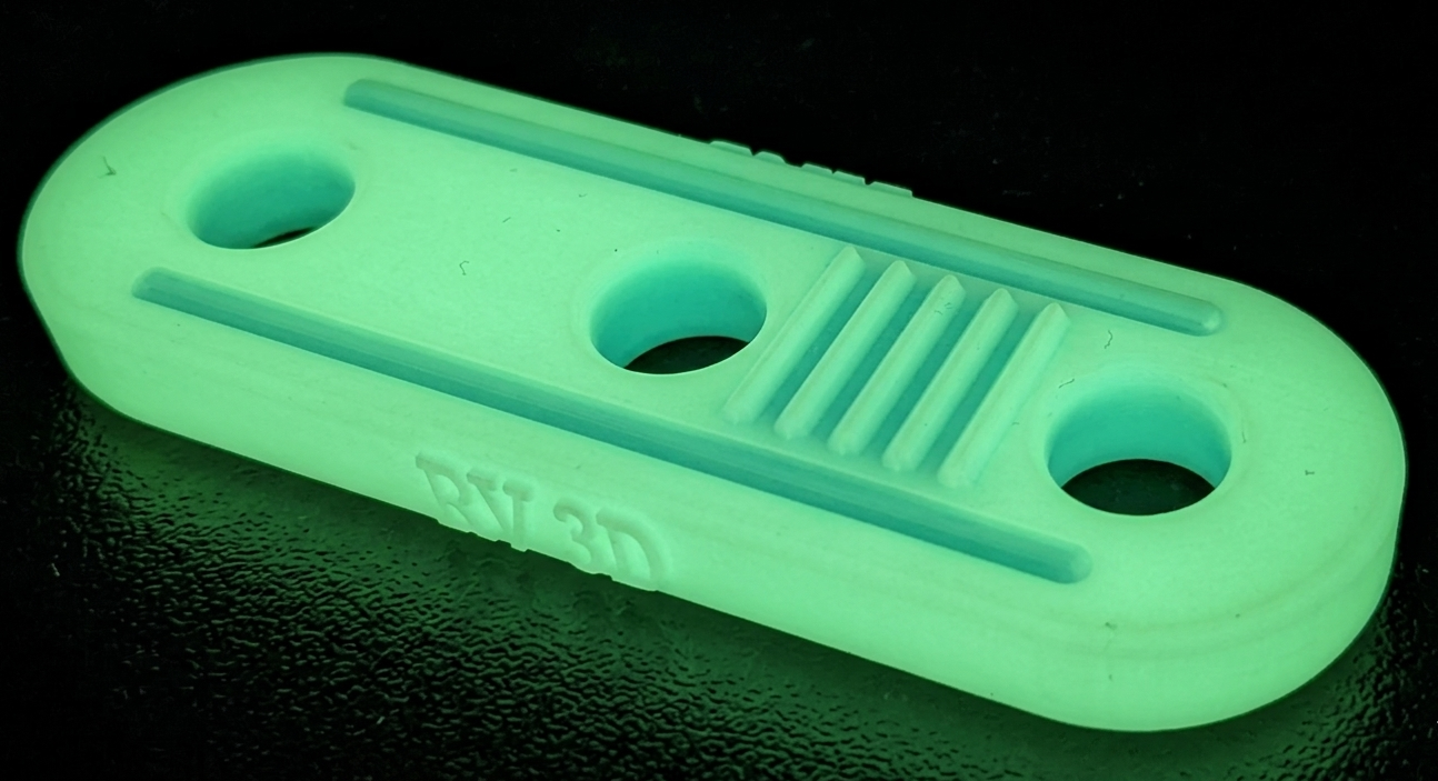 Glow in the dark rope tensioner